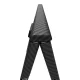 Spigen AirSkin Aramid MagFit vāciņš priekš Samsung Galaxy Z Fold 8 Ultra, melns