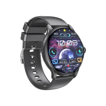 Viedpulkstenis XO J11 AMOLED, melns