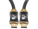 Кабель HDMI 2.1 Ultra High Speed 8K 60Hz 4K 120Hz, позолоченные контакты, 1.5м