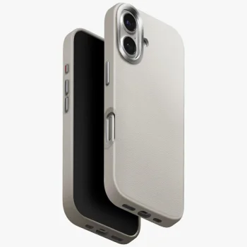 Uniq iPhone 17 vāciņš Lyden Magclick Charging, pelēks