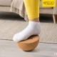 4FIZJO korķa līdzsvara disks treniņiem 15 x 7,5 cm, brūns