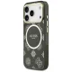 Guess IML Peony Dot MagSafe Case for iPhone 17 Pro, Black