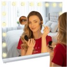 Hollywood Vanity Mirror with Lights Soulima 25808, Large 80x62cm LED Makeup Mirror