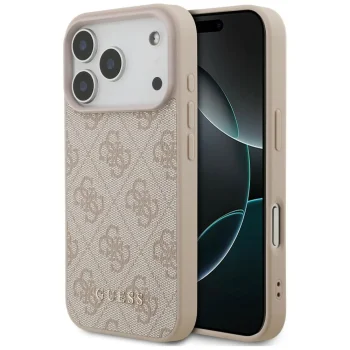 Чехол Guess 4G Classic для iPhone 17 Pro / 18 Pro, розовый