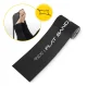 Реабилитационная лента 4Fizjo FLAT BAND 12-15 кг, 30 м, черная