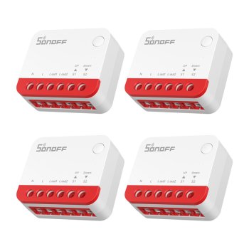 Viedais ZigBee žalūziju slēdzis Sonoff MINI-ZBRBS 4 gab.