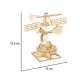 Wooden 3D Model Weathervane, Science Kit