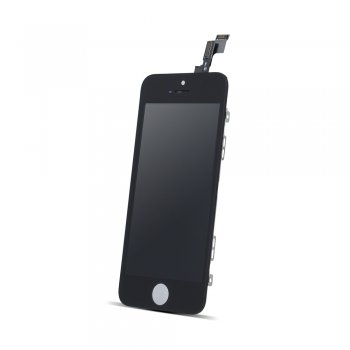 Apple iPhone SE (2016) LCD + Touch Panel AAA, Black | Telefona Ekrāns / Displejs, Melns