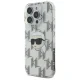 Apple iPhone 16 Pro Max 6.9\'\' Karl Lagerfeld IML Karl Head Electroplated Cover Case, Clear