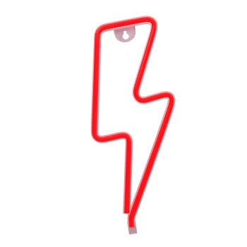 Forever Light LED Neons Zibens, Sarkans, USB/Baterijas