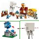 Конструктор LEGO Minecraft 21273 The Ghast Balloon Village Attack