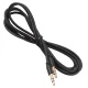 Аудиокабель Maclean MCTV-815 Jack 3.5 мм - Jack 3.5 мм, 1.5м, черный