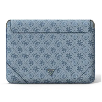 Чехол Guess 4G Uptown Triangle Logo для ноутбука 16" - синий