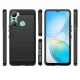 Vāciņš Infinix Hot 12 Pro Carbon Case, elastīgs TPU apvalks, melns