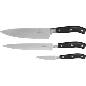 Virtuves nažu komplekts Victorinox Grand Maître, 3 gab., melns