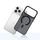 3mk Smoke MagCase for iPhone 17 Pro Max, Black Semi-Transparent
