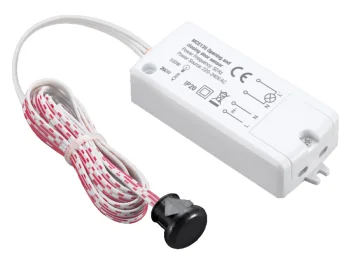 Durvju PIR infrasarkanais kustības sensors Maclean MCE135, 5-6 cm, maks. 500 W