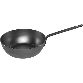 Deep Fry Pan De Buyer Mineral B Country 28 cm