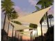 Garden Patio Waterproof Sun Shade Sail Awning Canopy 3x3х3m, Cream