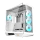 Datora korpuss Darkflash DY470 ar 4 ventilatoriem, balts