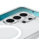 Spigen Ultra Hybrid MagSafe vāciņš priekš Samsung Galaxy S26 Ultra, caurspīdīgs un balts