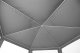 Dārza telts paviljons ar logiem MultiGarden 2x2x2 m, pelēks