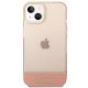 Чехол Guess Translucent для iPhone 14 Plus, розовый