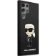 Karl Lagerfeld Samsung Galaxy S24 Ultra Case Silicone NFT Ikonik, Black