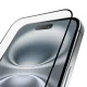 Защитное закаленное стекло с рамкой Puro Frame для iPhone 16 Plus, 9H