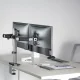 Настольное крепление для двух мониторов Ergo Office ER-449, 17\"-32\", до 9 кг