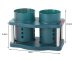 Cutlery Drainer and Organizer, Green