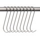 Kaminer 00025553 Smoking Hooks, 15 pcs, Stainless Steel