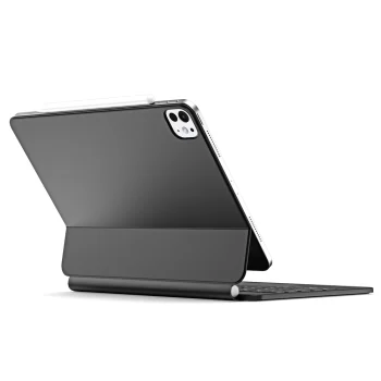 Planšetdatora vāciņš ar Bluetooth tastatūru Dux Ducis MK Series, iPad Pro 11" (2024), melns