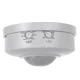 Maclean MCE314 W PIR Kustības sensors, griestu, 360°, 6m, IP20, Balts