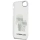 Karl Lagerfeld caurspīdīgs vāciņš iPhone 7/8/SE 2020/2022 KLHCI8HNKCTGT