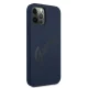 Чехол Guess для iPhone 12 Pro Max Silicone Vintage Script, синий