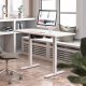 Ergo Office ER-433 elektriski regulējams galda rāmis (bez virsmas), pelēks