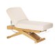 Electric SPA Beauty Bed Sillon Siesta, cream with light brown base