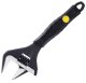 Adjustable Wrench 8\" 38mm, Black/Silver