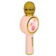 Wireless Karaoke Microphone with Bluetooth Speaker for Kids, Bunny, Pink