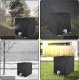IBC Tote Cover for 1000L 275 Gallon Water Tank, UV Protection, Black