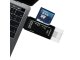 Универсальный кардридер SD MicroSD USB USB-C Micro USB, черный