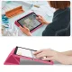Apple iPad 11\'\' (2025) (A3355, A3356, A3354) Trifold Tech-Protect SC Pen Canvas Protective Cover Case, Pink |...