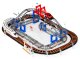 Electric Train and Car Track Set for Kids 108 Pieces