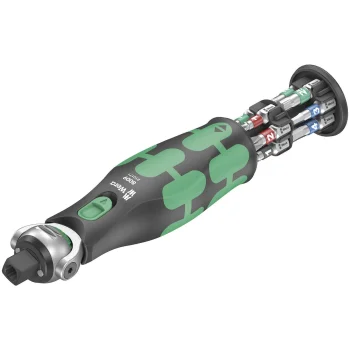 Wera 8009 Zyklop Pocket Set 1 Ratchet and Bit Set, 13 Pieces