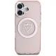 Guess IML Metal Mountain Logo MagSafe vāciņš Apple iPhone 16 - Rozā