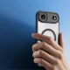 Dux Ducis iPhone 17 Air vāciņš Aimo Mag, melns