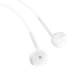 Dudao X10S vadu in-ear austiņas ar 3,5 mm mini spraudni, 1,15 m – baltas