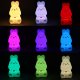Bērnu Silikona Nakts LED RGB Gaismas Lampa, Zaķis | Kid\'s Silicone Night Light Lamp