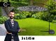 Садовый Зонт 3м с LED Освещением